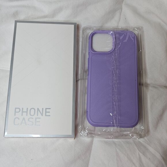 SPIDERCASE Purple iPhone 14 / 15 Case 15 FT Military Grade Drop Protection Case - Picture 1 of 5